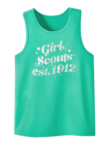 GSUSA Holographic Tank Top Child